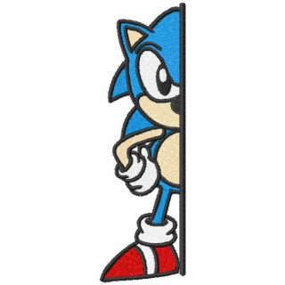Brave Sonic embroidery design - Embroidery Design
