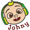Baby Johnny Stitching Pattern | Cocomelon Character Design