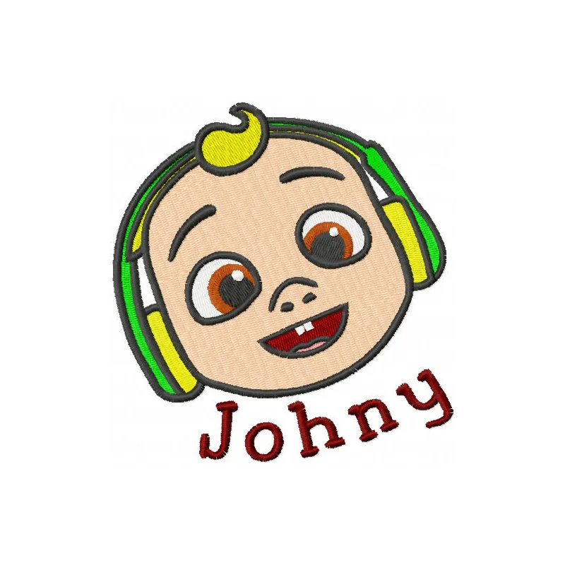 Baby Johnny Stitching Pattern | Cocomelon Character Design