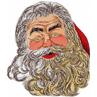 Santa time embroidery design - Embroidery Design