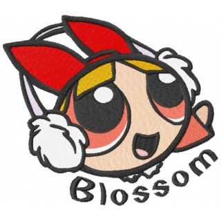 Cute Winter blossom embroidery design - Embroidery Design