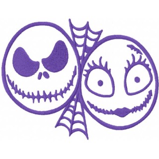Web nightmare embroidery design - Embroidery Design