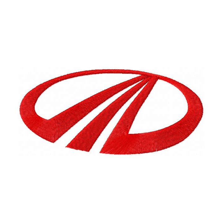 Mahindra sign embroidery design - Embroidery Design