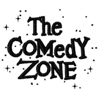 The Comedy Zone logo embroidery design - Embroidery Design