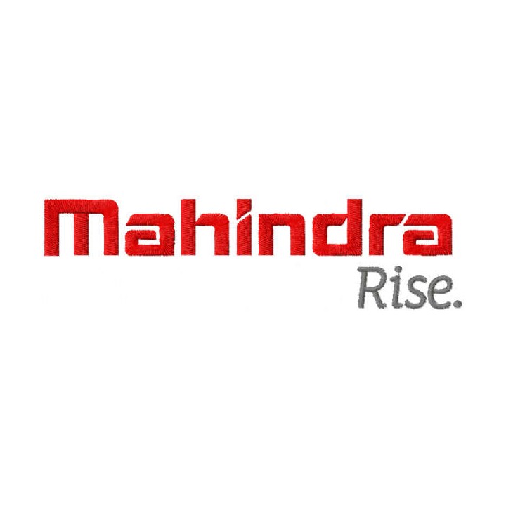 Mahindra rise embroidery design - Embroidery Design