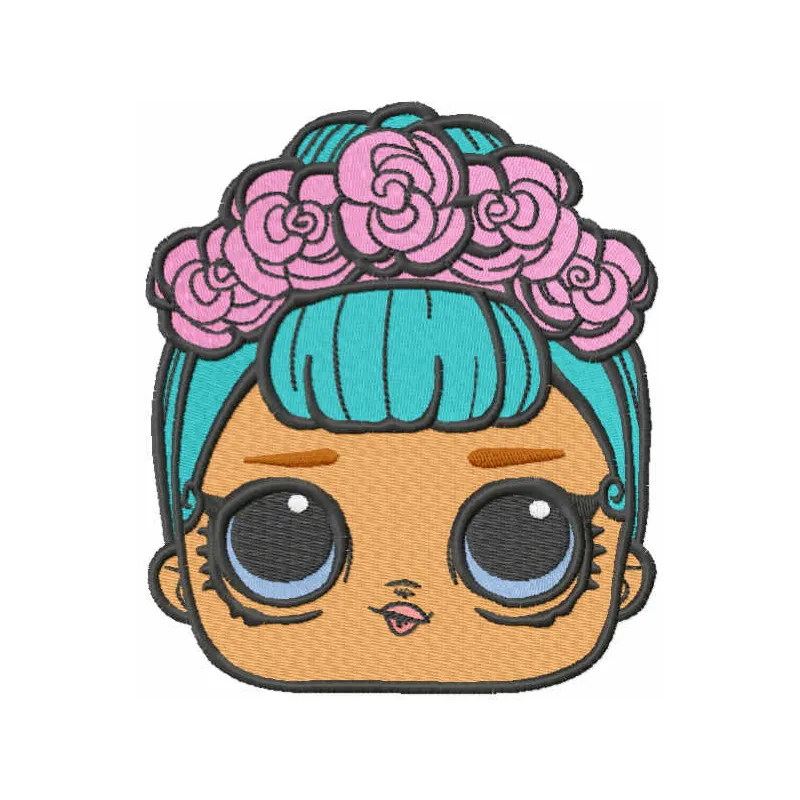 LOL Surprise Doll Face Stitching Pattern