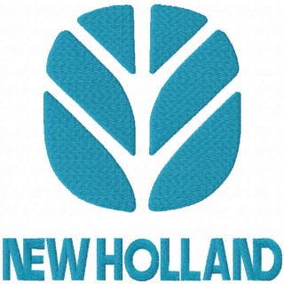 New holland classic logo embroidery design - Embroidery Design