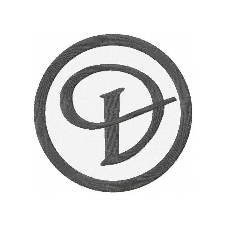 Daimler Jaguar logo embroidery design - Embroidery Design