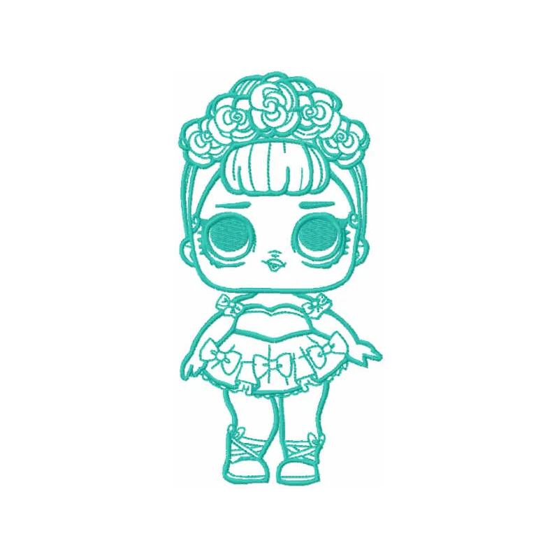 Surprise Doll Stitching Pattern for Creative Crafters