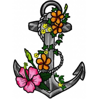 Romance at sea embroidery design - Embroidery Design