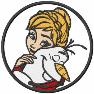 I love you Anna embroidery design - Embroidery Design