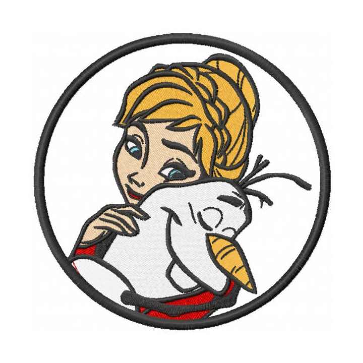 I love you Anna embroidery design - Embroidery Design