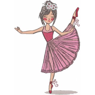 My soul is ballet embroidery design - Embroidery Design