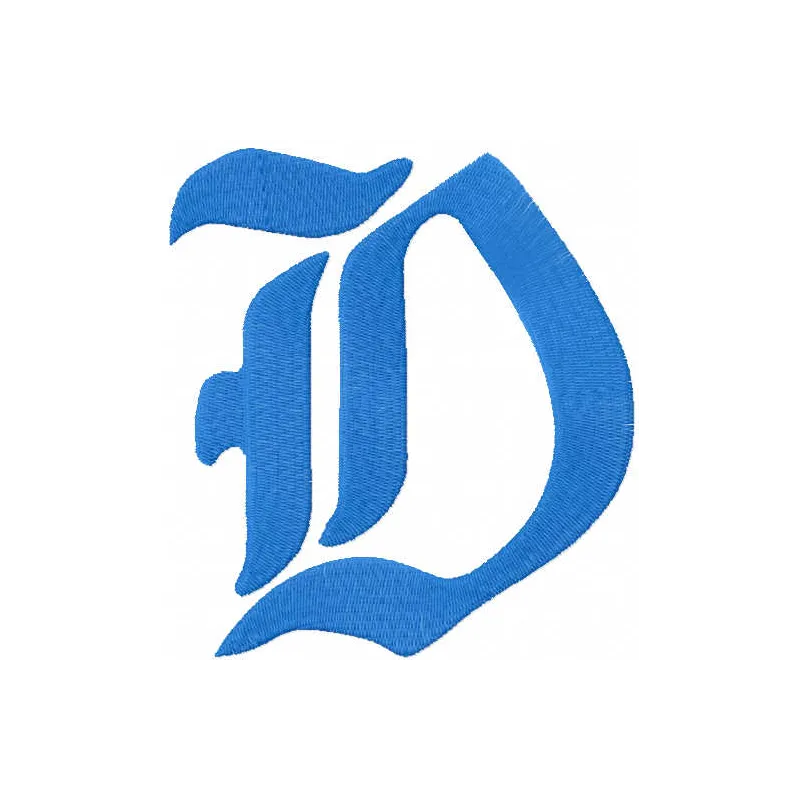 Duke D Logo Stitching Pattern for Fans