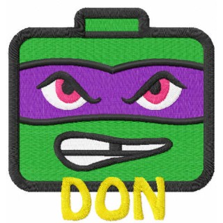 Don chibi embroidery design - Embroidery Design