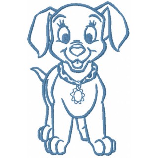 Patch one colored embroidery design - Embroidery Design