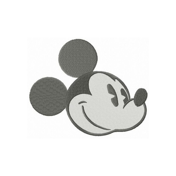 Retro Mickey Mouse embroidery design - Embroidery Design