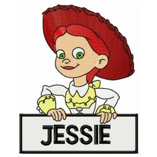Hello, I'm Jessie embroidery design - Embroidery Design
