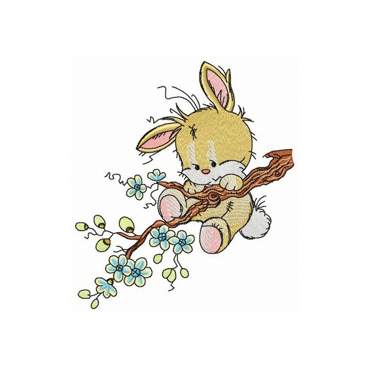 Fear of height embroidery design - Embroidery Design