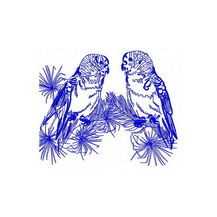 Tropical paradise 7 embroidery design - Embroidery Design