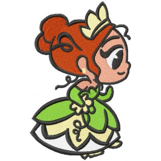 Cutie Teana embroidery design - Embroidery Design