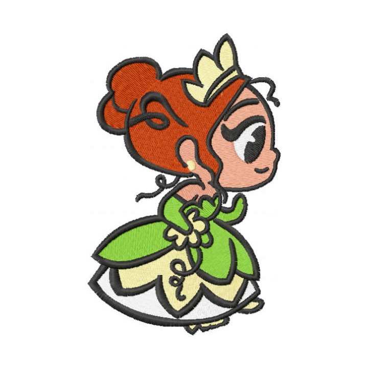 Cutie Teana embroidery design - Embroidery Design