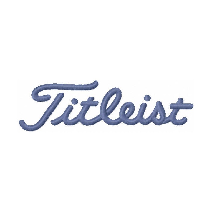 Titleist logo embroidery design - Embroidery Design