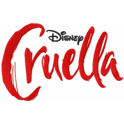 Cruella Logo Stitching Pattern for Fashion Lovers
