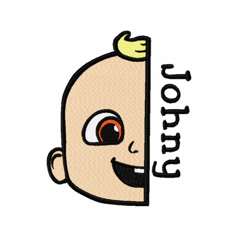 Johny Baby Stitching Pattern | Cocomelon Design