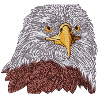White eagle embroidery design - Embroidery Design