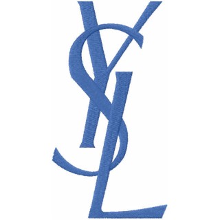 Yves Saint Laurent Logo embroidery design - Embroidery Design