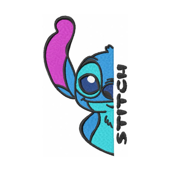 One side stitch embroidery design - Embroidery Design