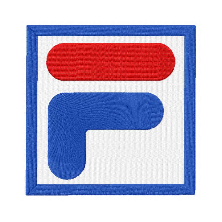 Fila logo embroidery design - Embroidery Design