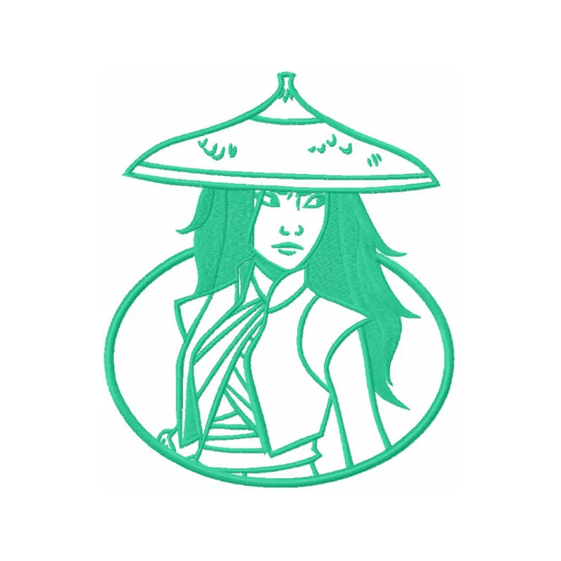 Raya One Colored Stitching Pattern | Adventure Design