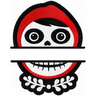 Miguel Rivera monogram embroidery design - Embroidery Design