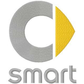 Smart logo embroidery design - Embroidery Design