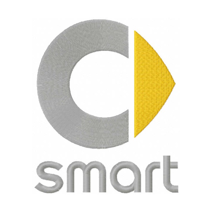 Smart logo embroidery design - Embroidery Design