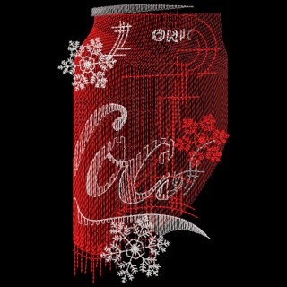 Christmas Cola embroidery design - Embroidery Design