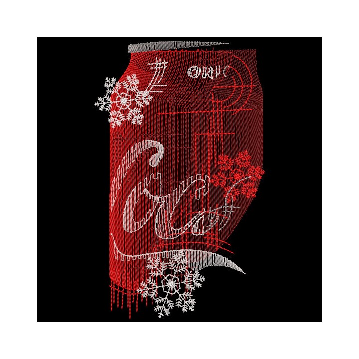 Christmas Cola embroidery design - Embroidery Design
