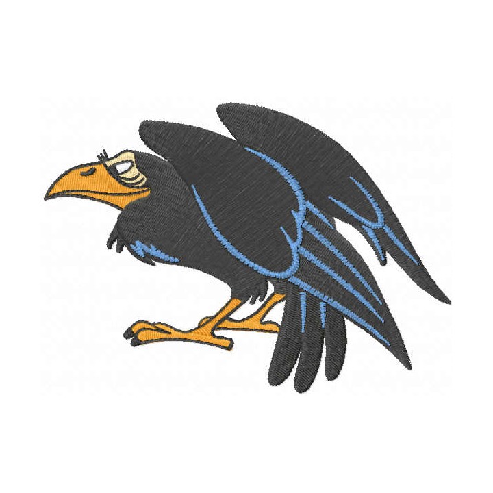 Evil Queen Raven embroidery design - Embroidery Design