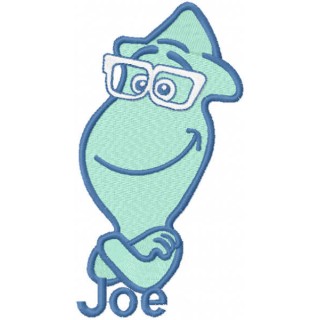 Smiling Joe embroidery design - Embroidery Design