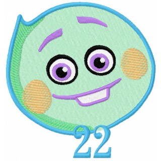 22 smile embroidery design - Embroidery Design