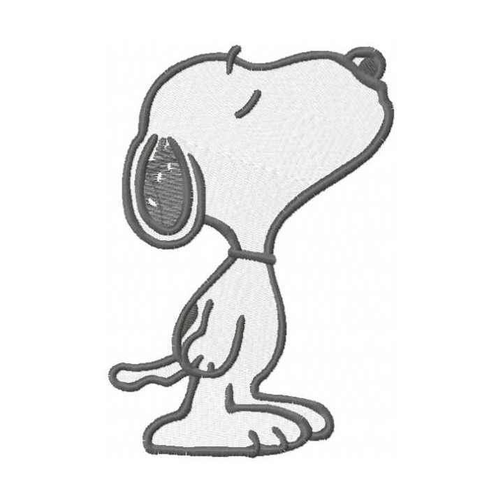 Dreaming snoopy embroidery design - Embroidery Design