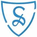 Sartell Sabres sport team logo embroidery design preview showing stitched athletic insignia