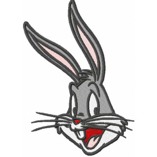 Bugs bunny muzzle embroidery design - Embroidery Design