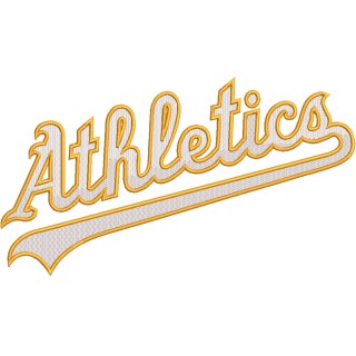 Athletics Jersey Logo embroidery design - Embroidery Design