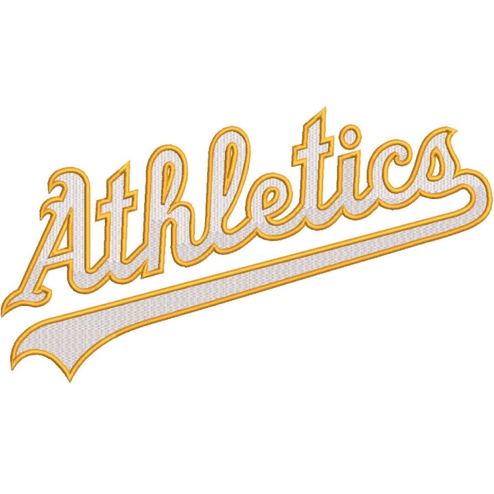 Athletics Jersey Logo embroidery design - Embroidery Design