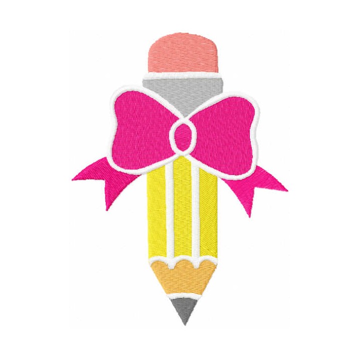 My first pencil embroidery design - Embroidery Design