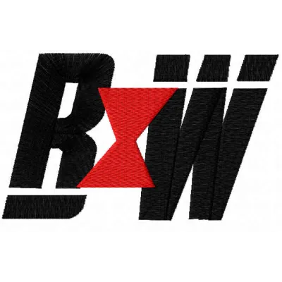 Black Widow Sign Stitching Pattern