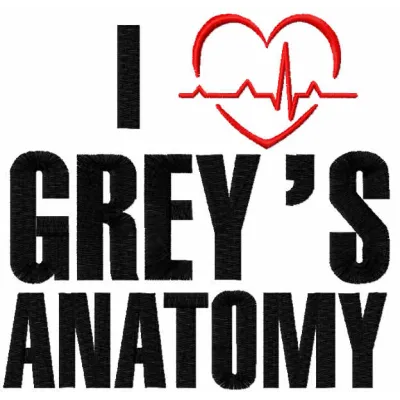 Grey's Anatomy Stitching Pattern for TV Fans